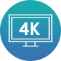 4K icon